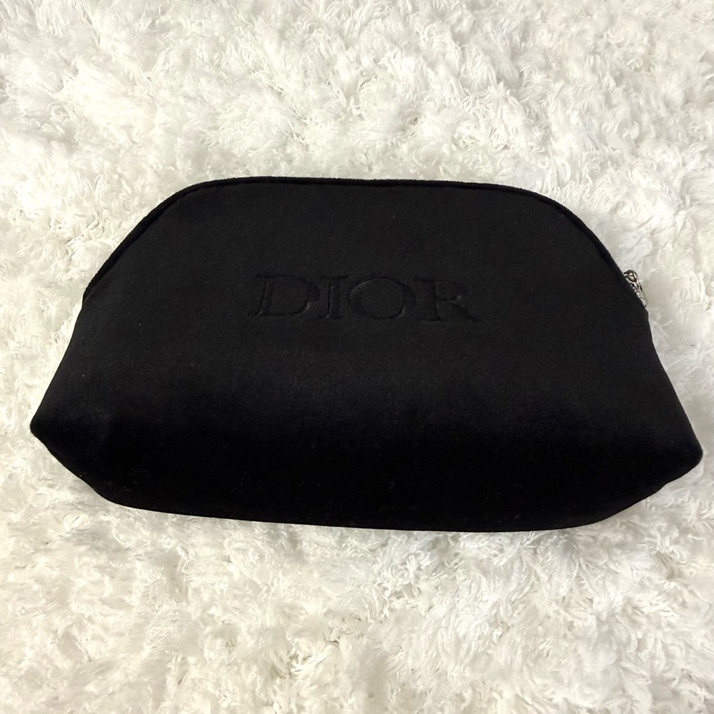 New Dior Classic Black Pouch